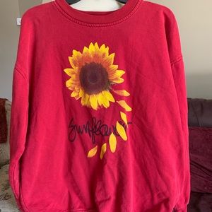 Vintage sunflower crewneck